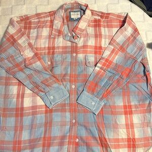 American Eagle oversized long sleeveve flannel shirt